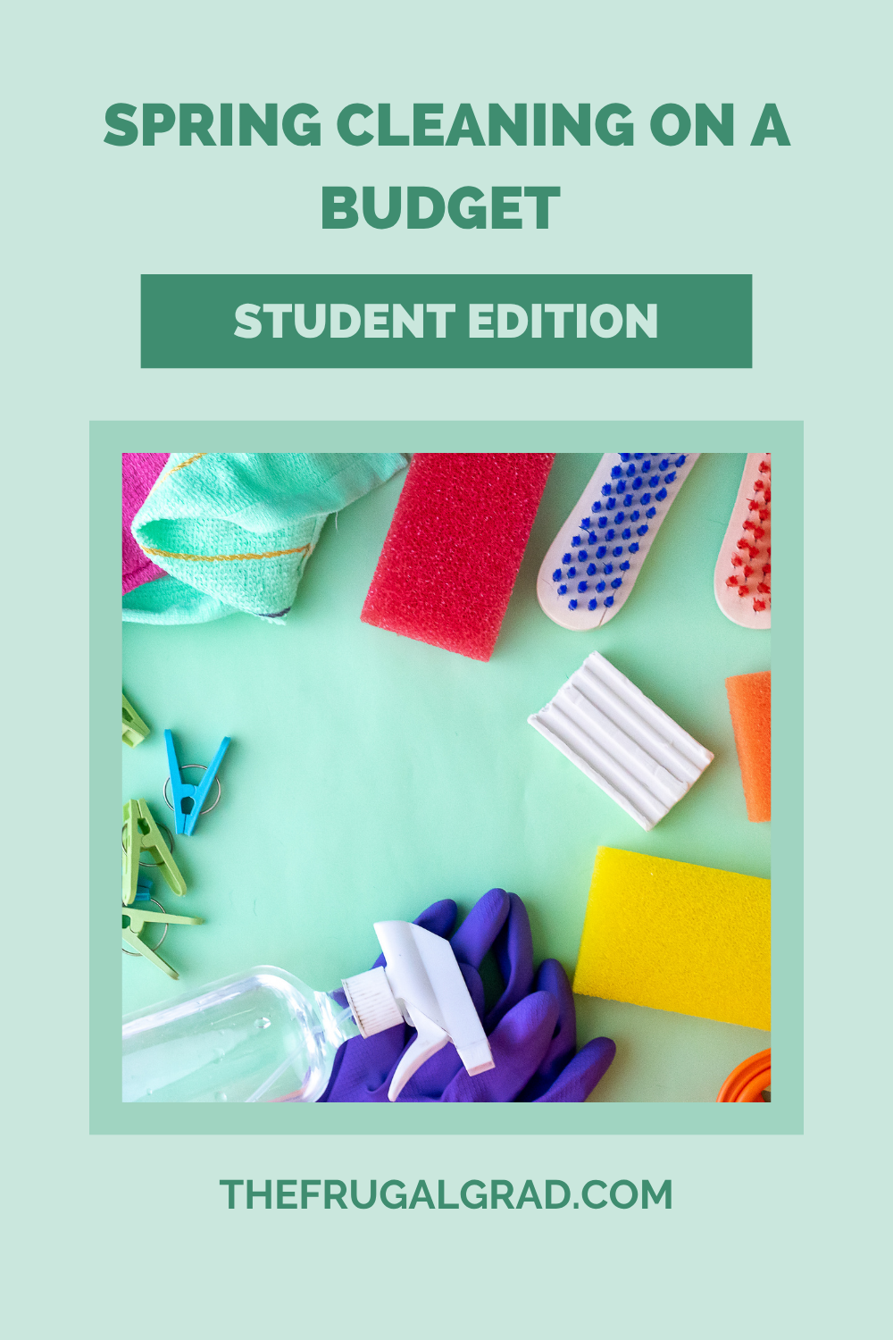 Spring cleaning to save money (Student edition)